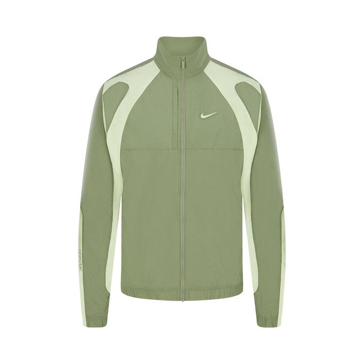 Nike x NOCTA Northstar Nylon Track Jacket Oil Green/Light Liquid Lime