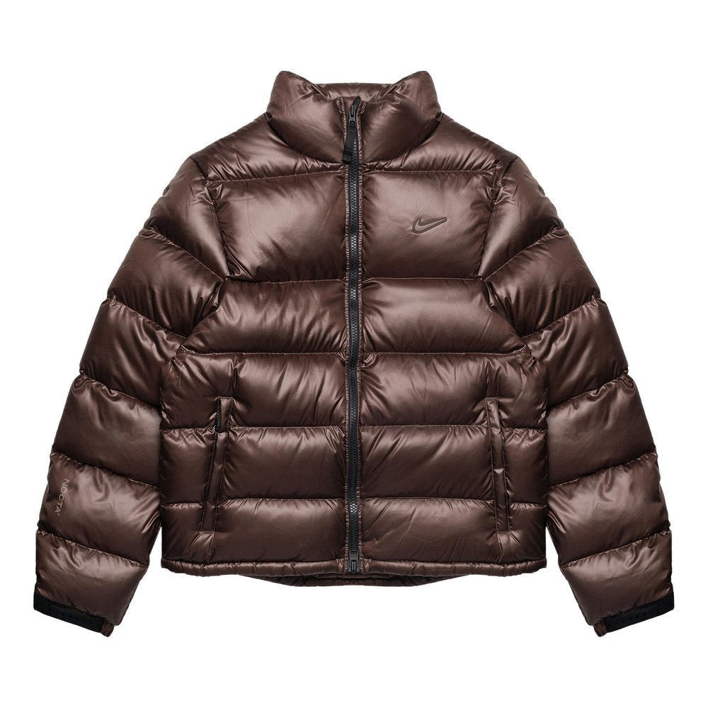 Nike x NOCTA Sunset Puffer Jacket Baroque Brown – hlavní pohled | Purekickz