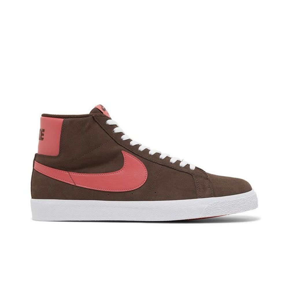 Nike Zoom Blazer Mid SB 'Brown Adobe' – boční pohled | Purekickz