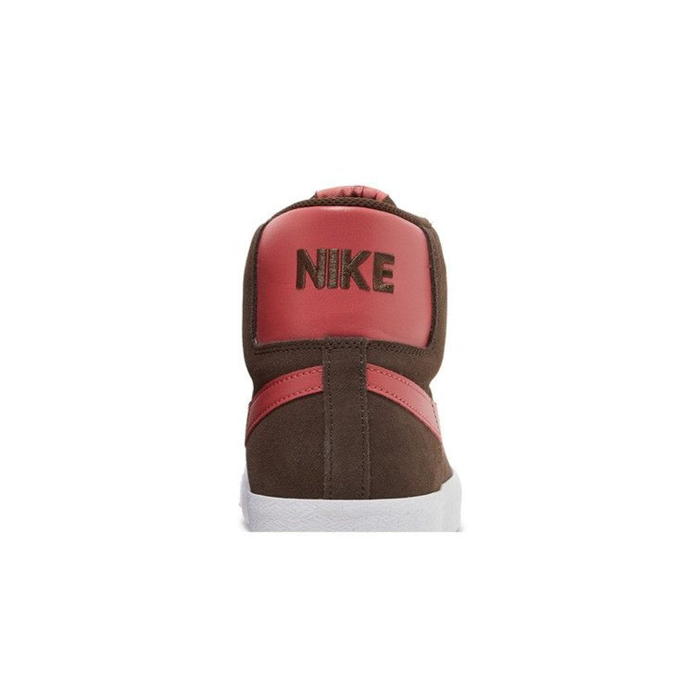 Nike Zoom Blazer Mid SB 'Brown Adobe' – detail materiálu | Purekickz