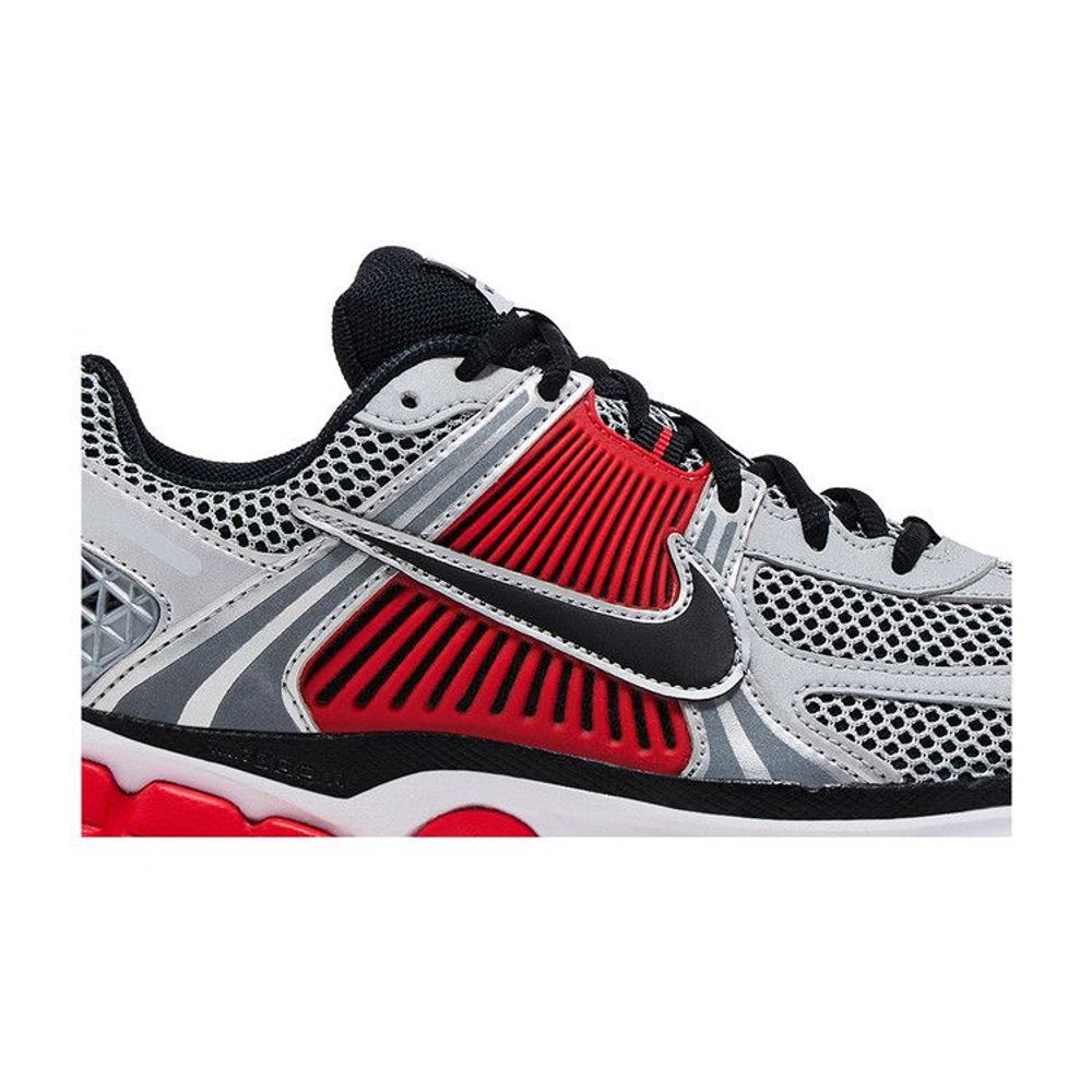 Nike Zoom Vomero 5 Bright Crimson Metallic Silver – detail | Purekickz