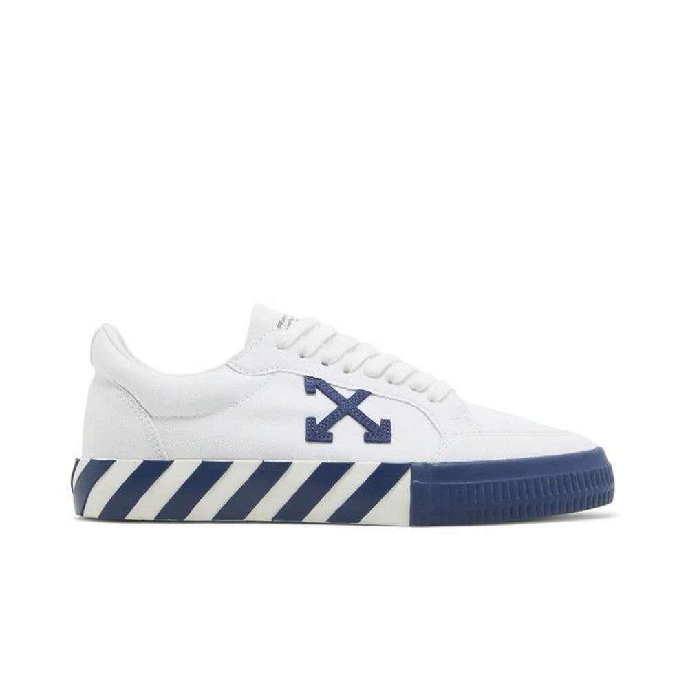 OFF-WHITE Vulc Low Lime – boční pohled | Purekickz