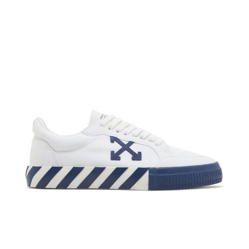 OFF-WHITE Vulc Low Lime – boční pohled | Purekickz