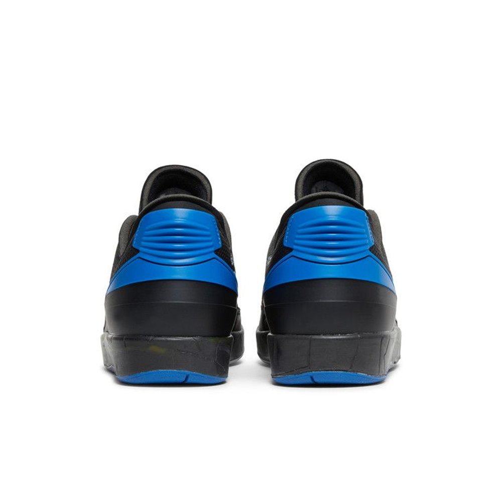 Off-White x Air Jordan 2 Retro Low SP 'Black Varsity Royal' – podrážka | Purekickz