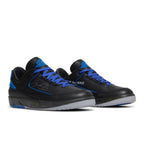 Off-White x Air Jordan 2 Retro Low SP 'Black Varsity Royal' – lifestyle foto | Purekickz