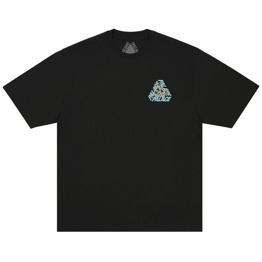 Palace Cherub P-3 T-Shirt 'Black' – hlavní pohled | Purekickz