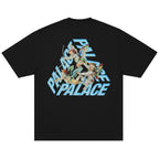Palace Cherub P-3 T-Shirt 'Black' – boční pohled | Purekickz
