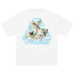 Palace Cherub P-3 T-Shirt 'White' – boční pohled | Purekickz