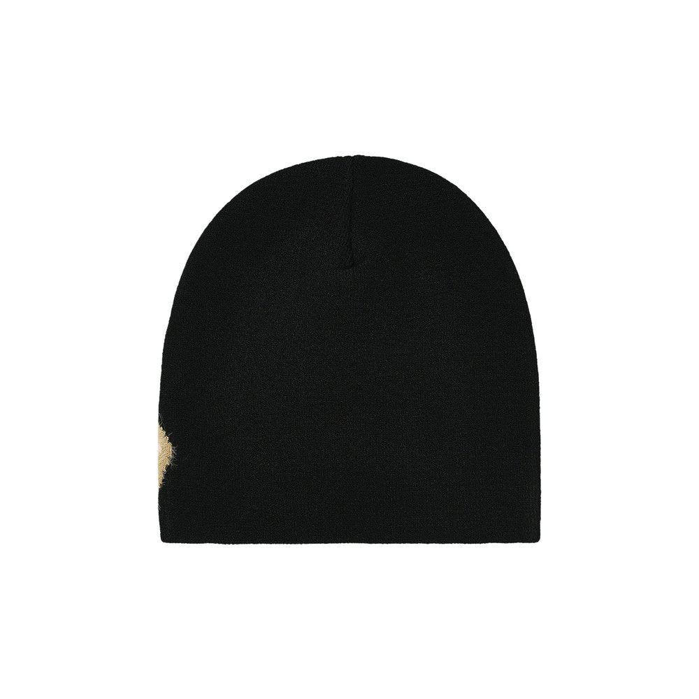 Palace P Bear Nein Cuff Beanie 'Black' – boční pohled | Purekickz
