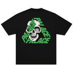 Palace P3 Skull Tee Black – boční pohled | Purekickz