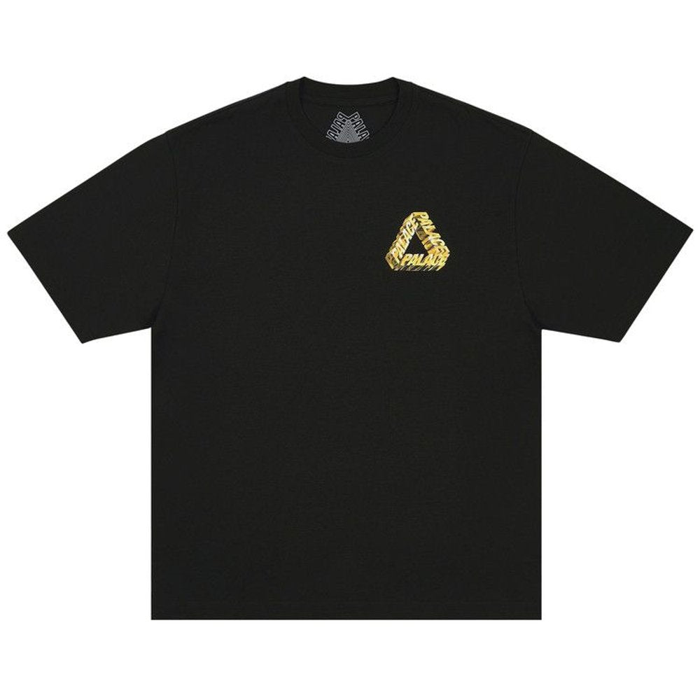 Palace Polished P3 T-Shirt Black – hlavní pohled | Purekickz