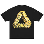 Palace Polished P3 T-Shirt Black – boční pohled | Purekickz