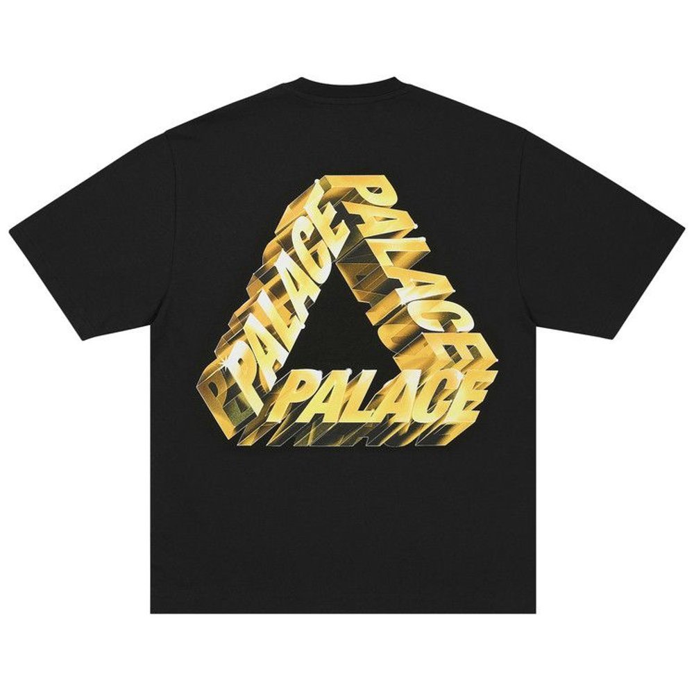 Palace Polished Tee Black – boční pohled | Purekickz