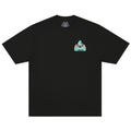 Palace Tri-Peek T-Shirt 'Black' – hlavní pohled | Purekickz