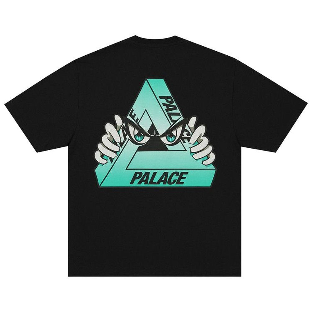 Palace Tri-Peek T-Shirt 'Black' – boční pohled | Purekickz