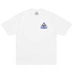 Palace Tri-Peek T-Shirt White – hlavní pohled | Purekickz