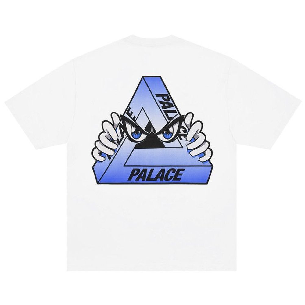 Palace Tri-Peek T-Shirt White – boční pohled | Purekickz