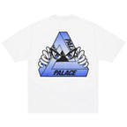 Palace Tri-Peek T-Shirt White – boční pohled | Purekickz