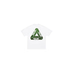 Palace Tri Vex T Shirt White Green – boční pohled | Purekickz