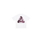 Palace Tri Vex T Shirt White Pink – boční pohled | Purekickz