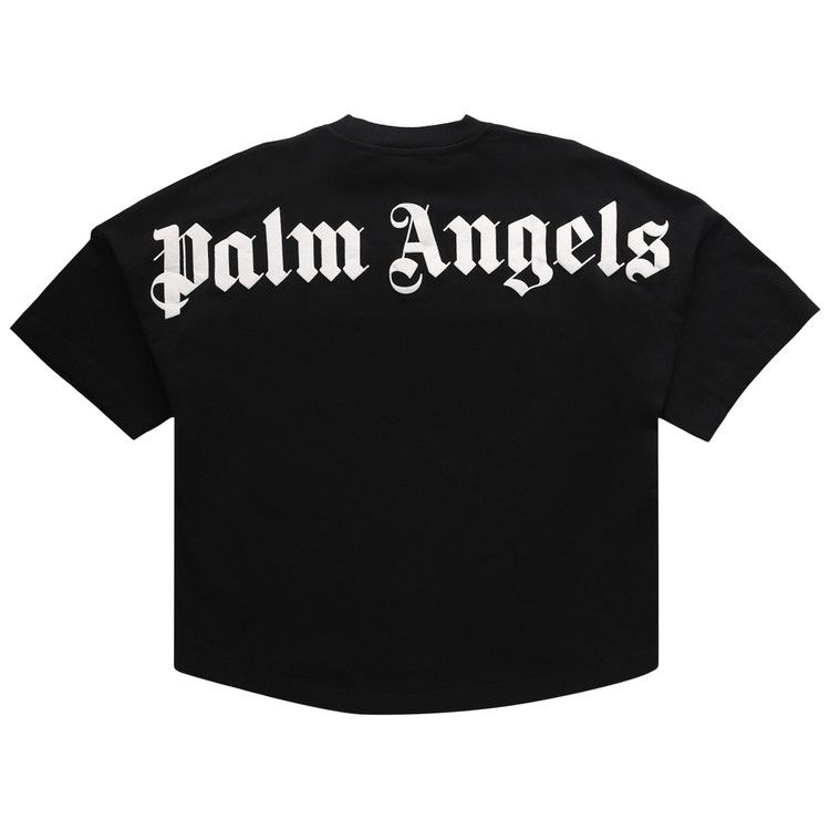 Palm Angels Classic Logo Print T-shirt Black – boční pohled | Purekickz