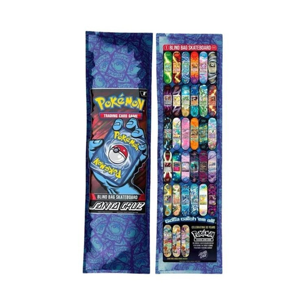 Pokemon X Pokemon 2026 Skateboard Deck Blind Bag