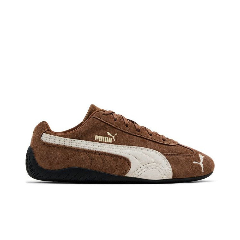Puma Speedcat OG Haute Coffee Frosted Ivory (Gold Tongue Logo) – boční pohled | Purekickz