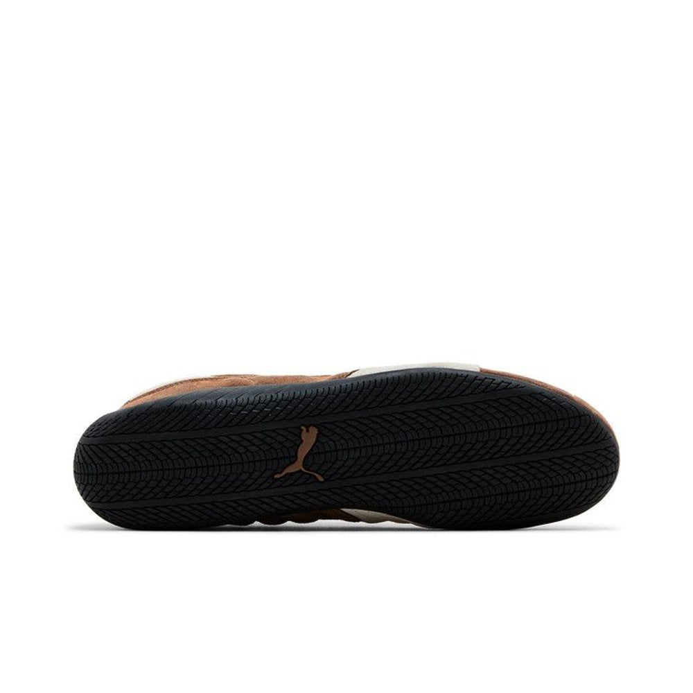 Puma Speedcat OG Haute Coffee Frosted Ivory (Gold Tongue Logo) – zadní pohled | Purekickz