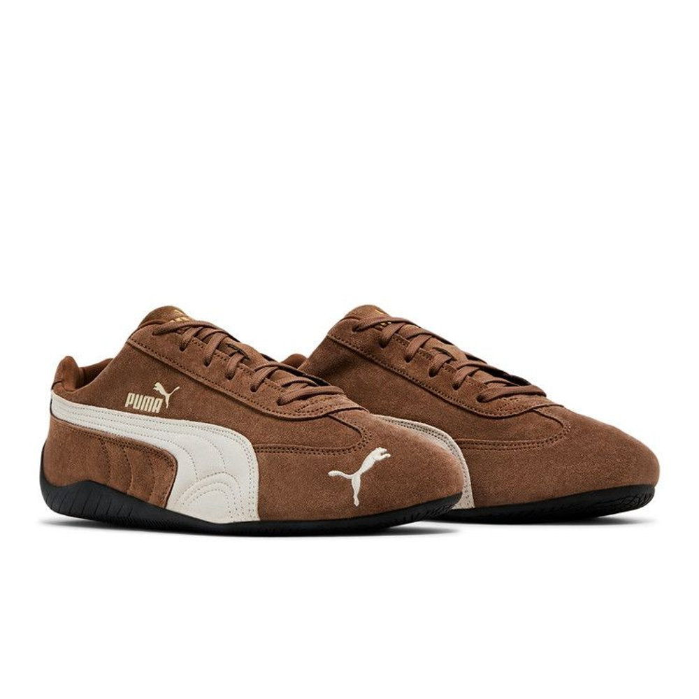 Puma Speedcat OG Haute Coffee Frosted Ivory (Gold Tongue Logo) – lifestyle foto | Purekickz