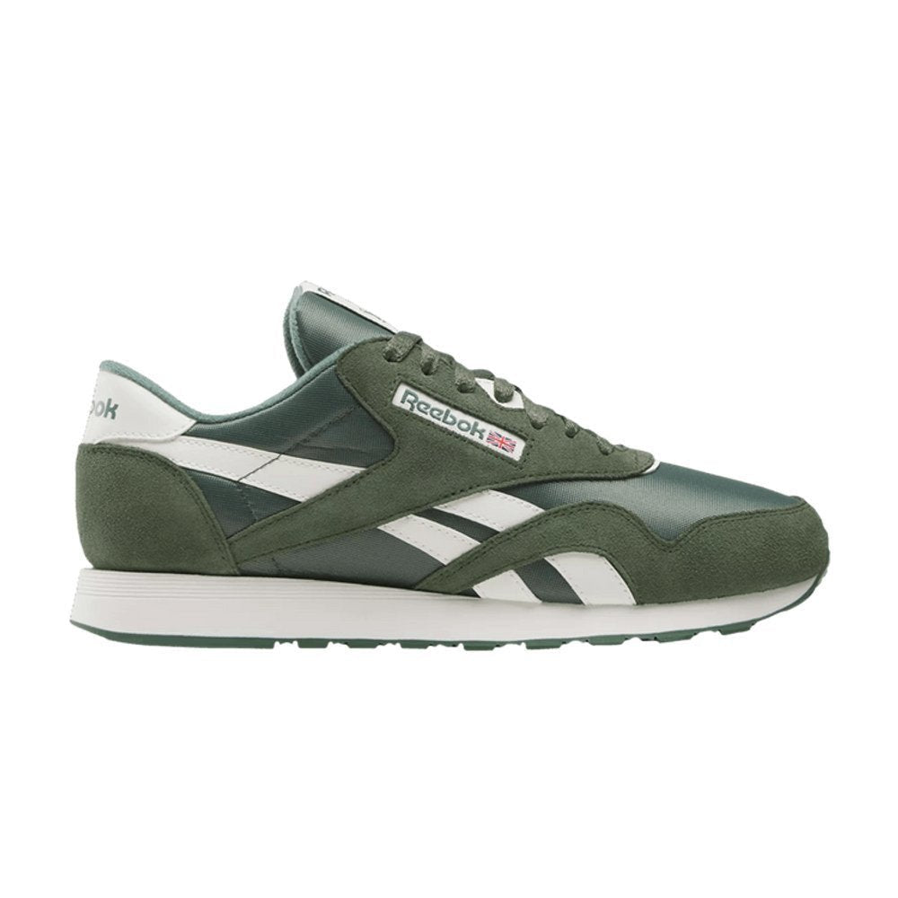 Reebok Classic Nylon Escape Green – boční pohled | Purekickz