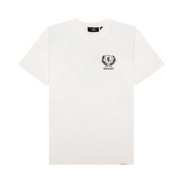 Represent Clo Crest T-Shirt Flat White – hlavní pohled | Purekickz