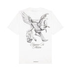 Represent Clo Elegance In Motion T-Shirt Flat White – boční pohled | Purekickz