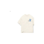 Represent Luggage Tag T-Shirt Antique White – hlavní pohled | Purekickz