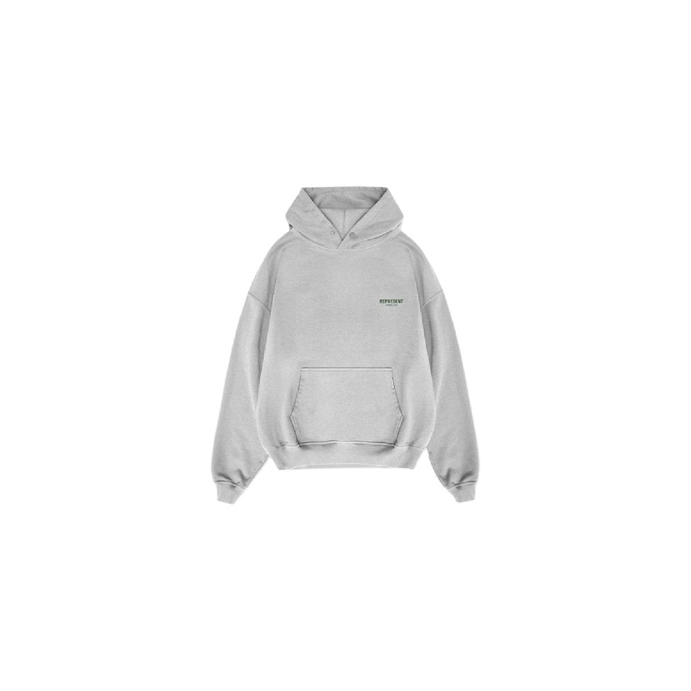 Represent Owners Club Hoodie Ash Grey Racing Green – hlavní pohled | Purekickz