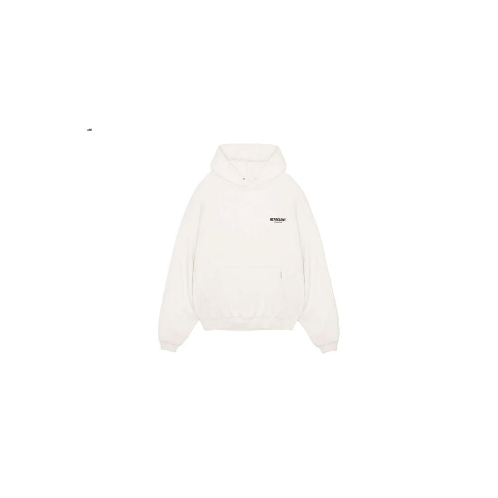 Represent Owners Club Hoodie Flat White