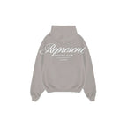 Represent Owners Club Script Hoodie Slate – boční pohled | Purekickz