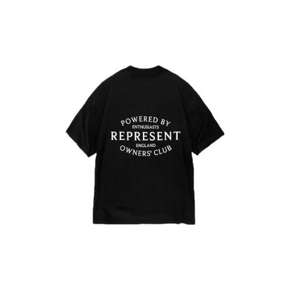 Represent Owners Club Stamp T-Shirt Black – boční pohled | Purekickz