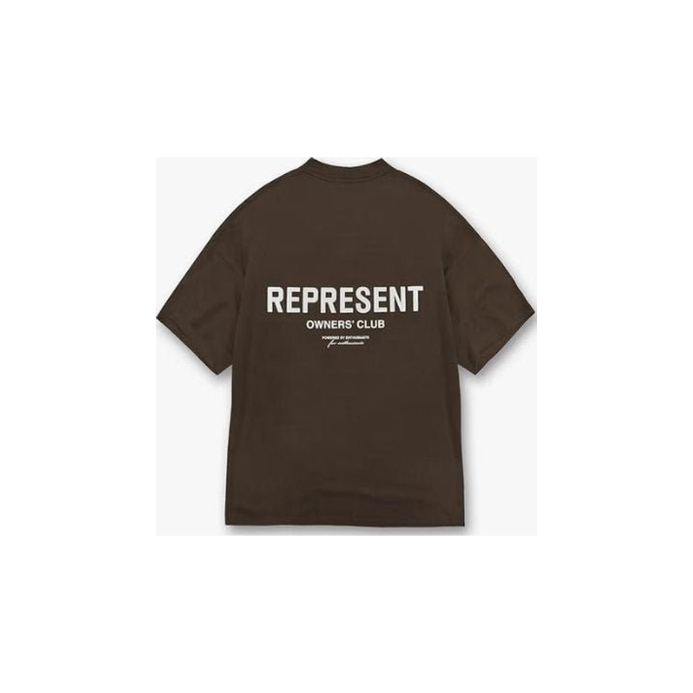 Represent Owners Club T-Shirt Brown – boční pohled | Purekickz