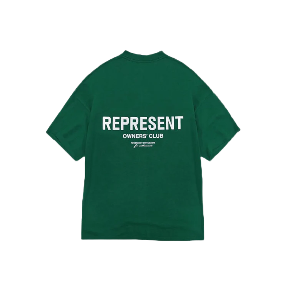 Represent Owners Club T-Shirt Racing Green – boční pohled | Purekickz