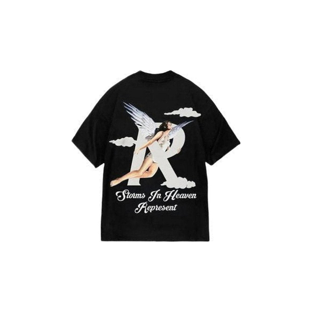 Represent Storms In Heaven T-Shirt Black – boční pohled | Purekickz