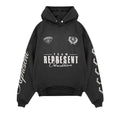 Represent World Championship Hoodie Stained Black – hlavní pohled | Purekickz