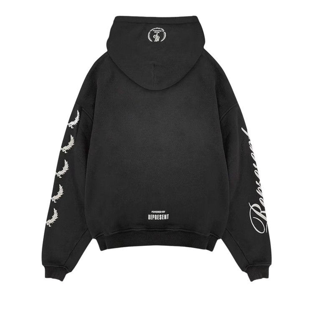 Represent World Championship Hoodie Stained Black – boční pohled | Purekickz