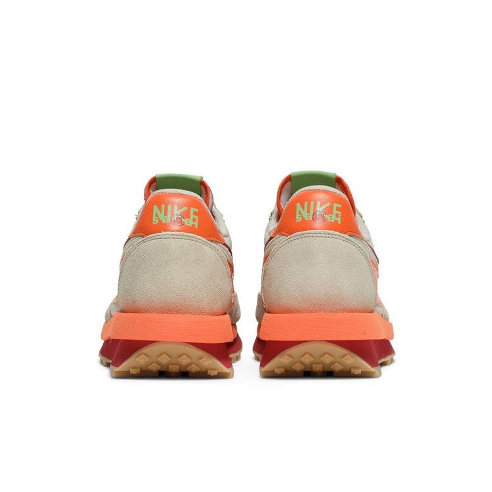 sacai x Clot x Nike LDWaffle Net Orange Blaze – podrážka | Purekickz