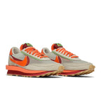 sacai x Clot x Nike LDWaffle Net Orange Blaze – lifestyle foto | Purekickz