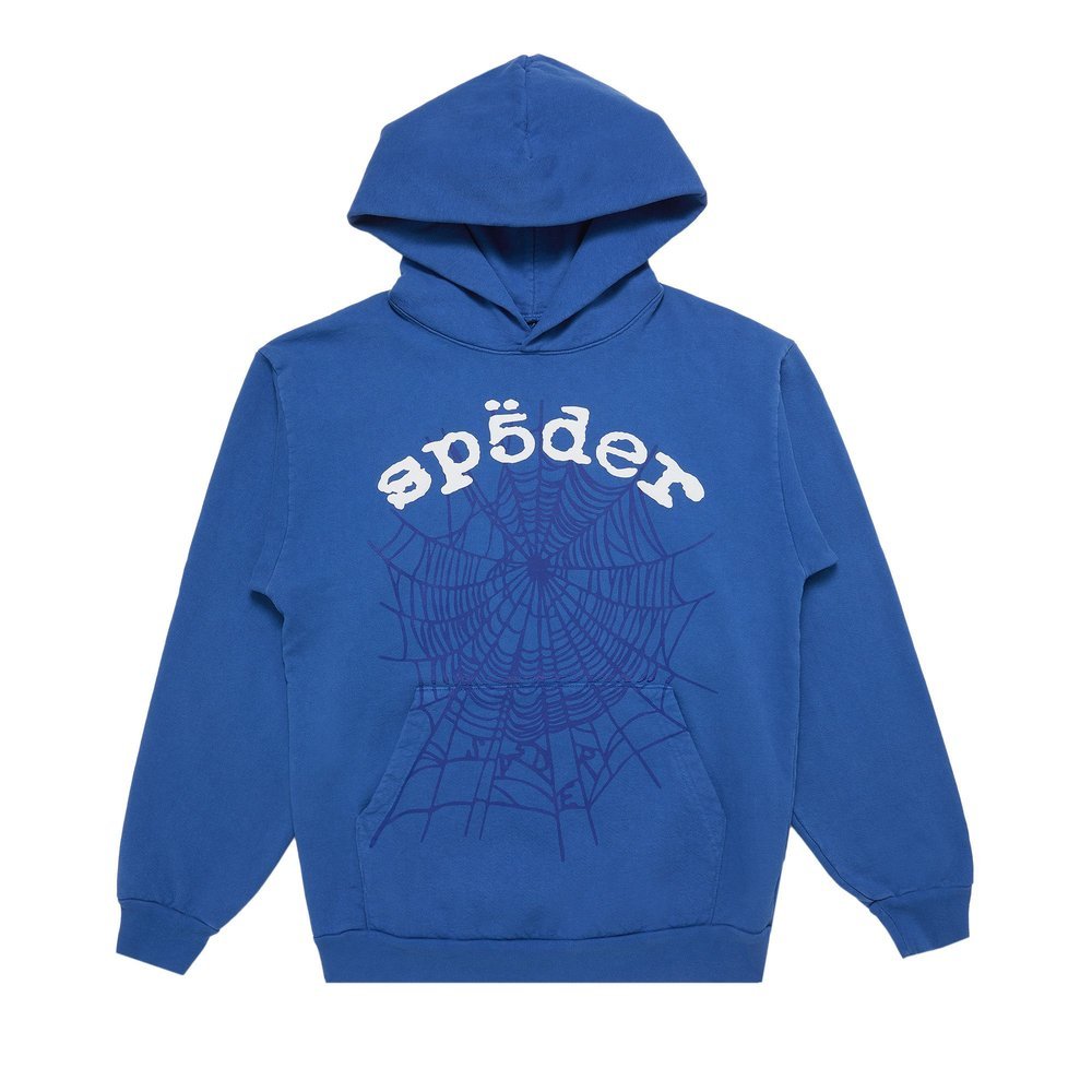 Sp5der Legacy Hoodie Blue – hlavní pohled | Purekickz