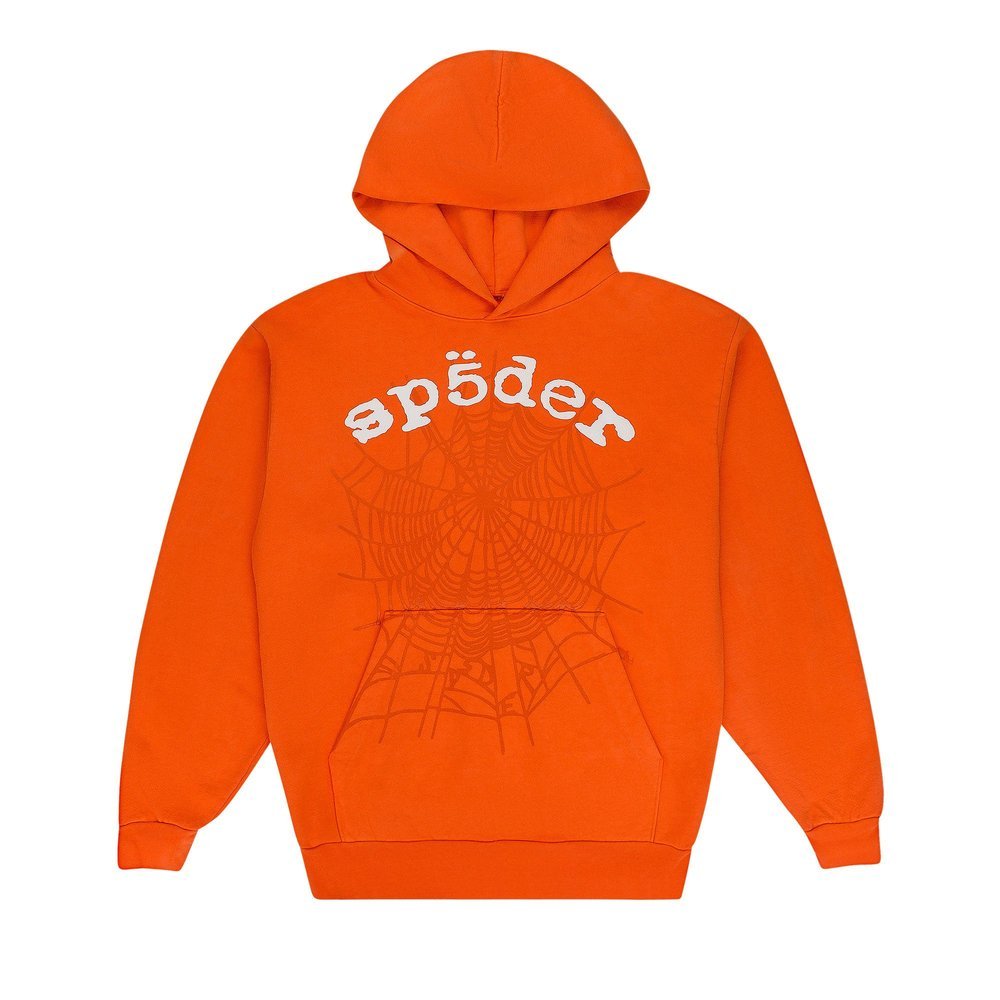 Sp5der Legacy Hoodie Orange