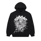 Sp5der OG Web Hoodie Black – hlavní pohled | Purekickz