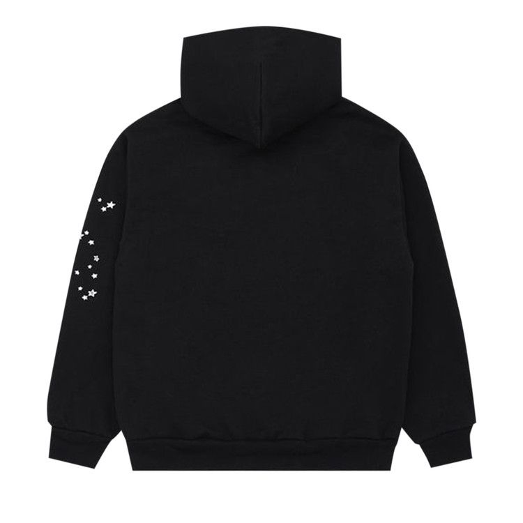 Sp5der OG Web Hoodie Black – boční pohled | Purekickz