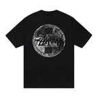 Stussy Dot Stamp Tee Black – boční pohled | Purekickz