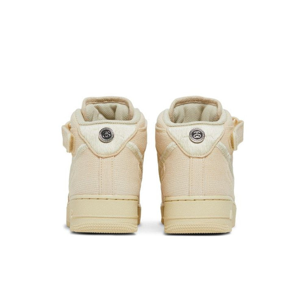 Stussy x Nike Air Force 1 Mid 'Fossil' – podrážka | Purekickz